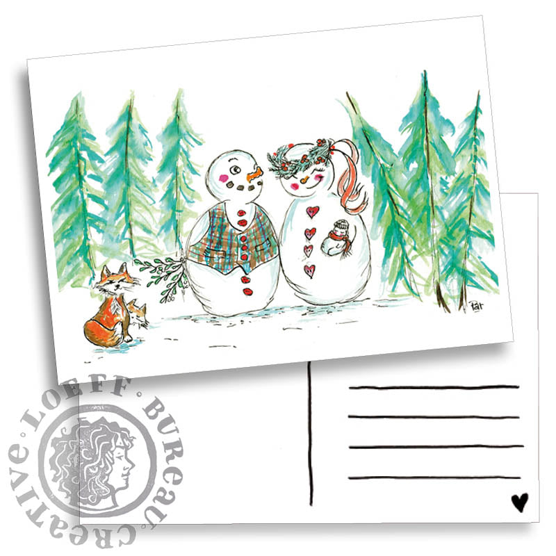 Snowpoppy Family Kaart