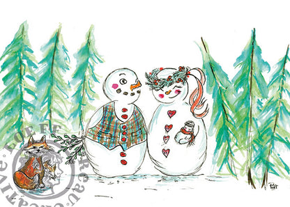 Snowpoppy Family Kaart