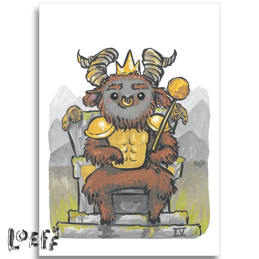 Tarot The Emperor card