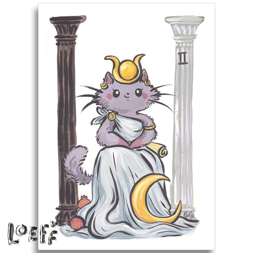 Tarot The Priestess card