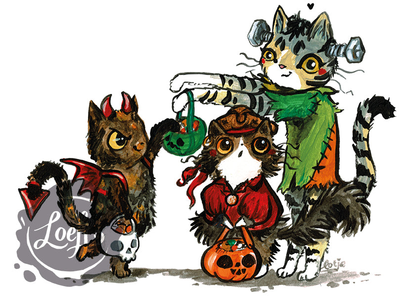 Trick or Treat 3 Kaart