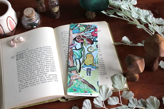 Bookmark Alice Two-sided
