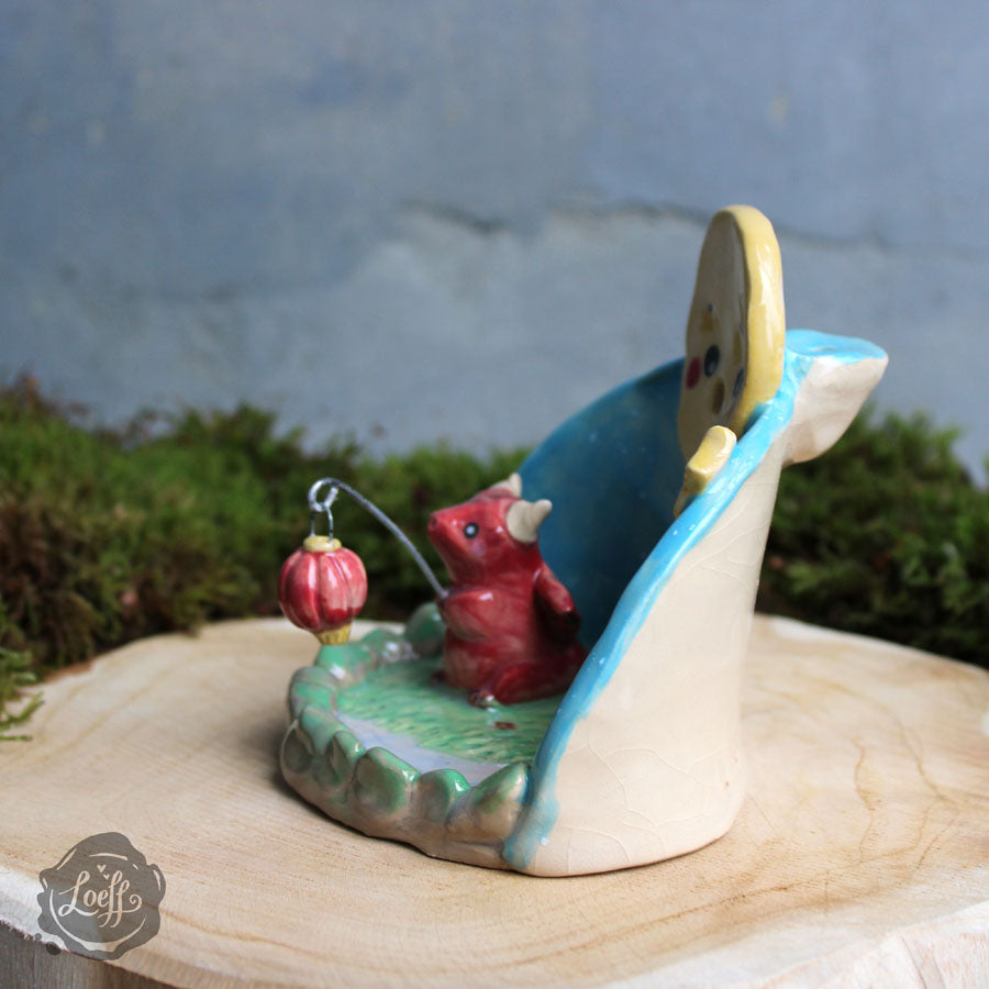 Back-flow Burner Loeff Year of the Dragon