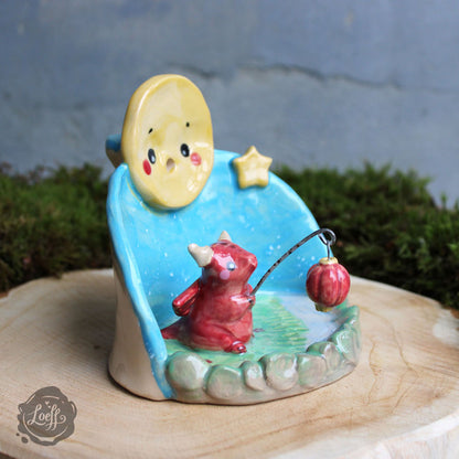 Back-flow Burner Loeff Year of the Dragon