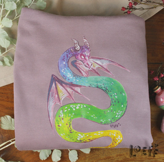 Sweater Colorful Dragon