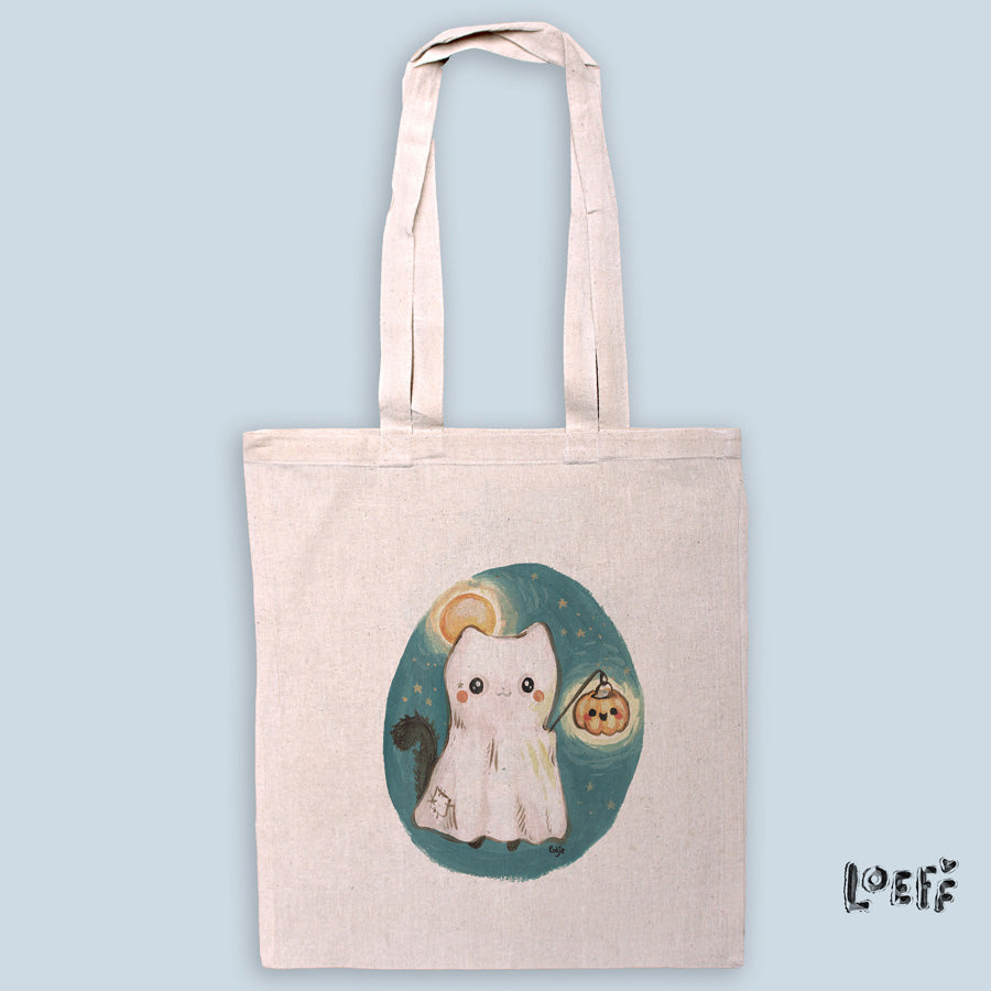 Totebag Ghost Kitty