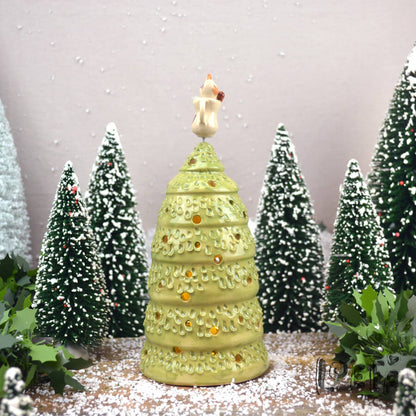 Happy Little Christmas Tree CinnamonRoll Cup