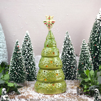 Happy Little Christmas Tree Green Dragon