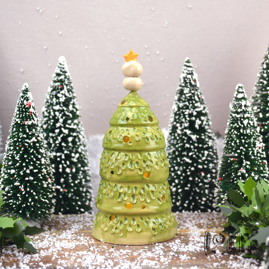 Happy Little Christmas Tree Snowpoppy Star