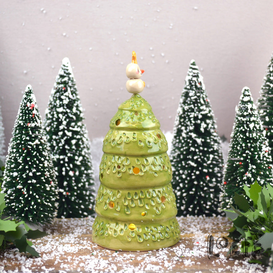 Happy Little Christmas Tree Snowpoppy Star