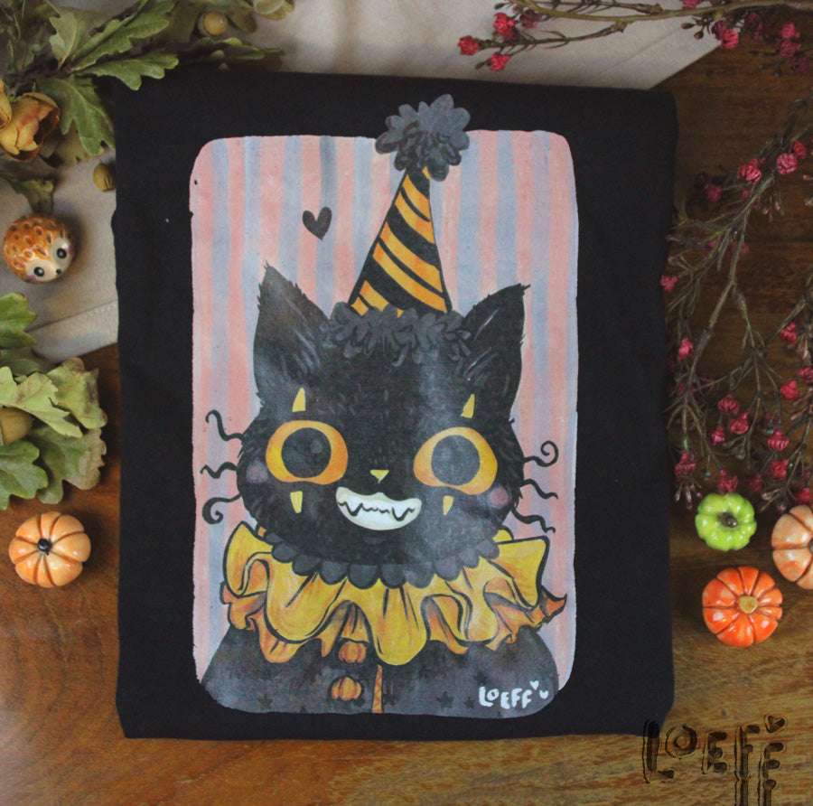 T-Shirt Jester Cat