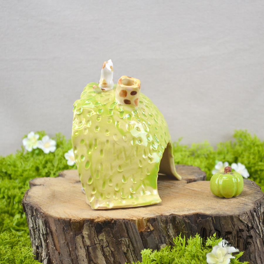 Meadow Home Incense Burner Calico Cat