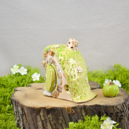 Meadow Home Incense Burner Green Door