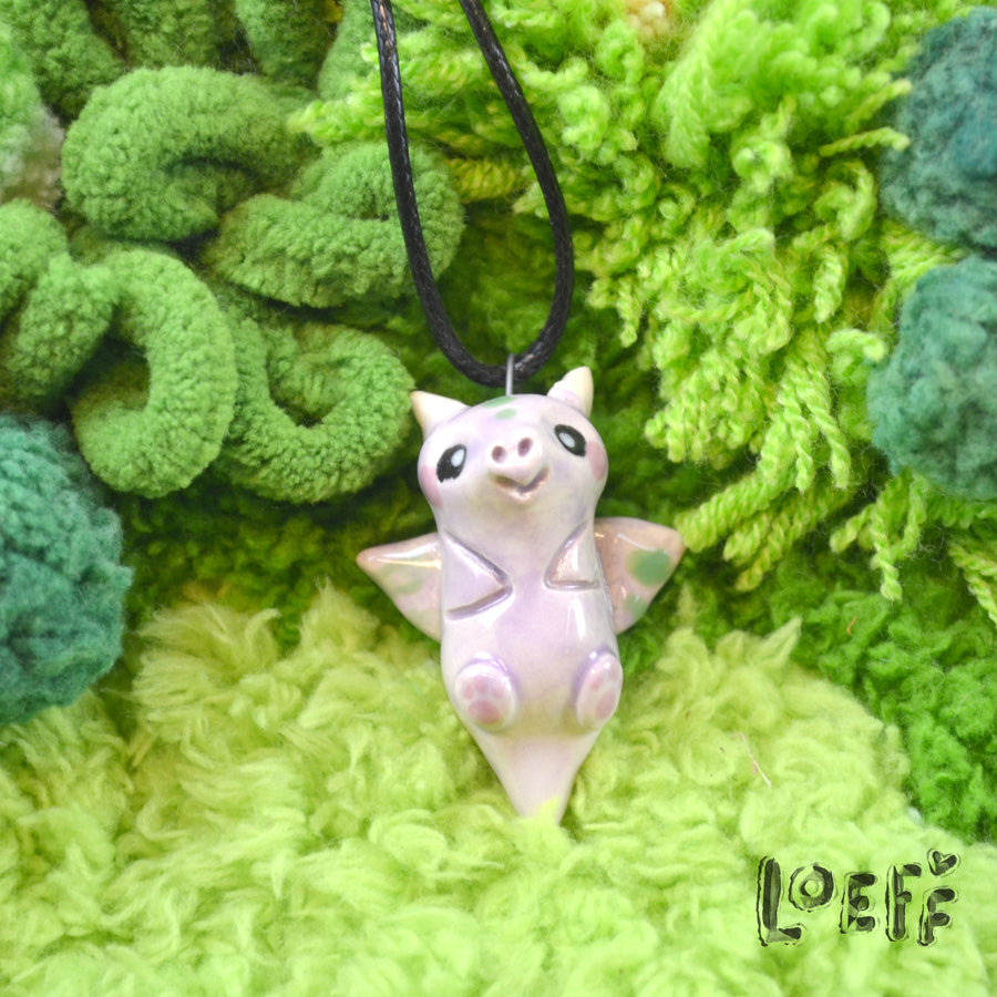 Loeff necklace Purple Dragon