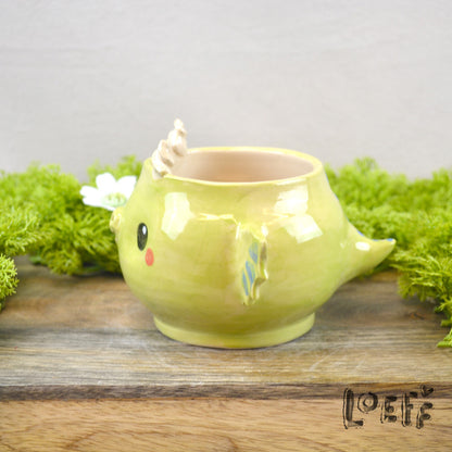 Planter Green Dragon