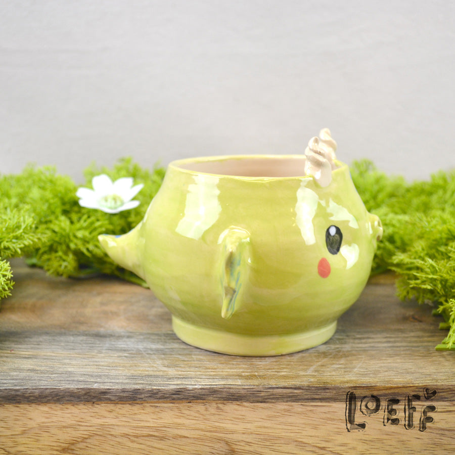 Planter Green Dragon