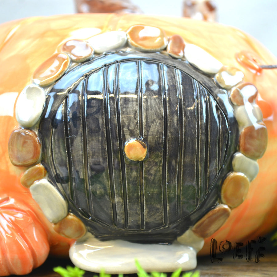 Pumpkin Home Black Door