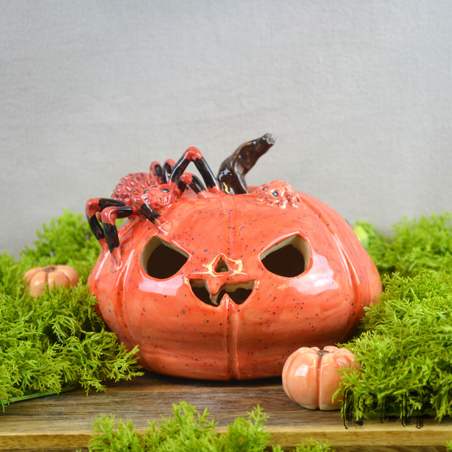 Pumpkin Spiders