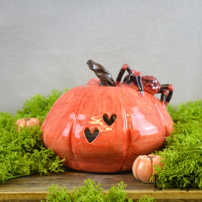 Pumpkin Spiders