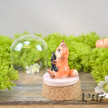 Showstopper Loeff Small Dome Fox and Kitty