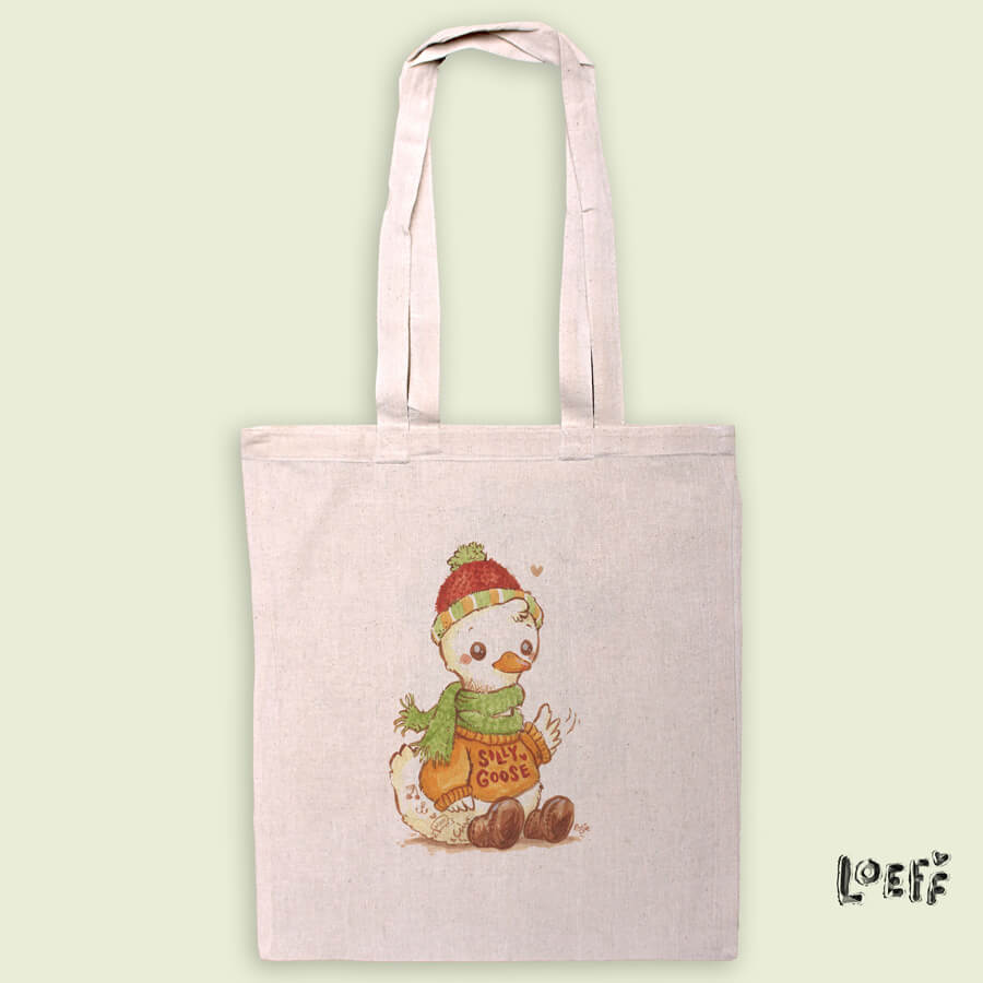 Totebag Silly Goose