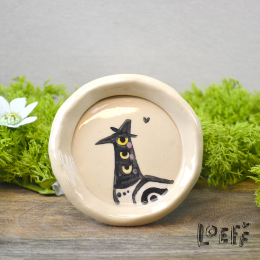 Plate Small Korean Bird