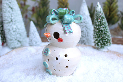 Snowpoppy Festive Bow