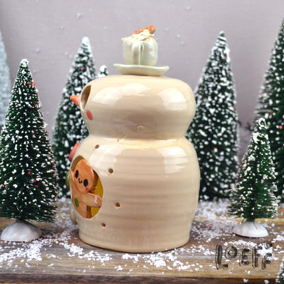 Snowpoppy Gingerbread Latte
