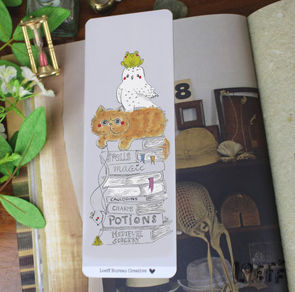 Bookmark Spell Books Two-sided