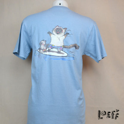 T-Shirt Surfing Kitty