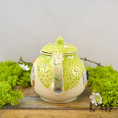 Loeffly Teapot Meadow Home Blue Door
