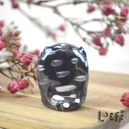Loeff Tiny Black Owl