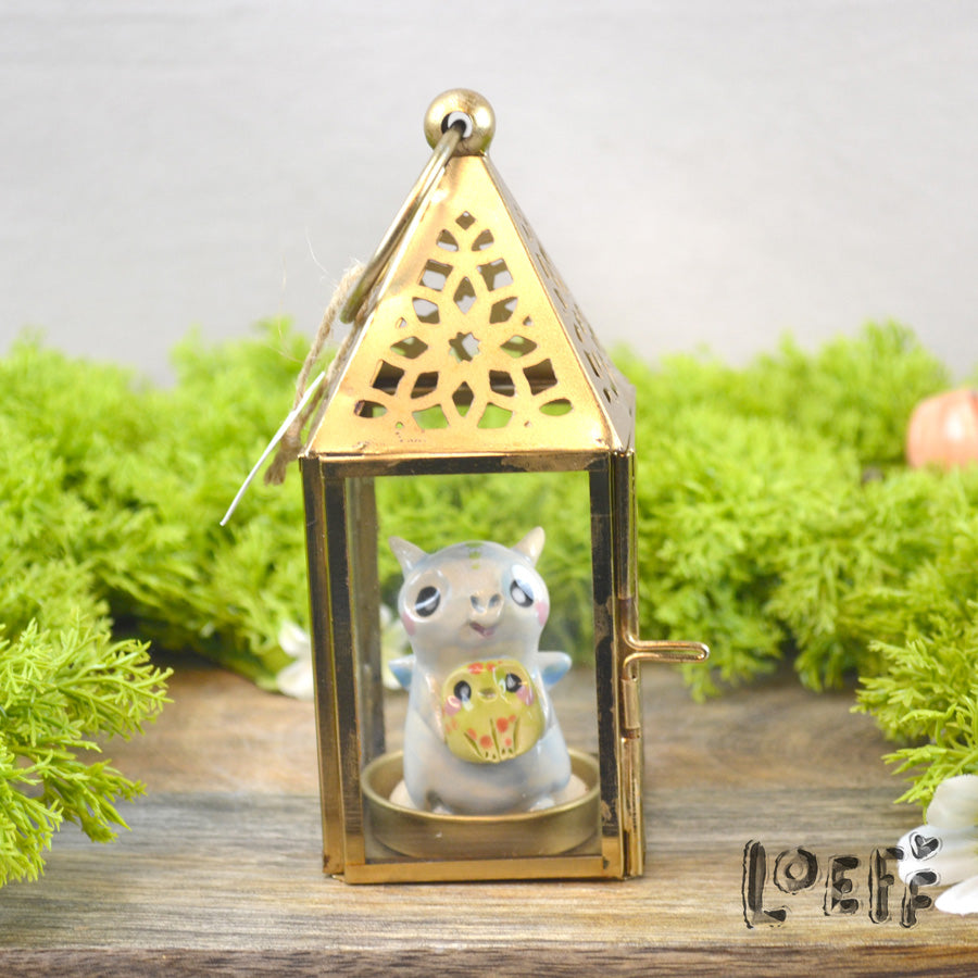 Loeff Tiny Dragon in Lantern Frog Guardian