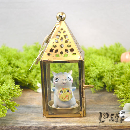 Loeff Tiny Dragon in Lantern Frog Guardian