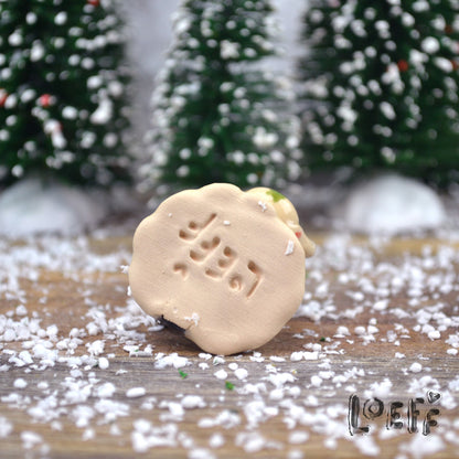 Christmas Tiny Ghost Kitty Latte