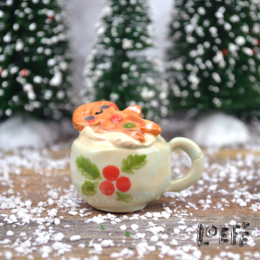 Christmas Tiny Ginger Bread Latte Crack