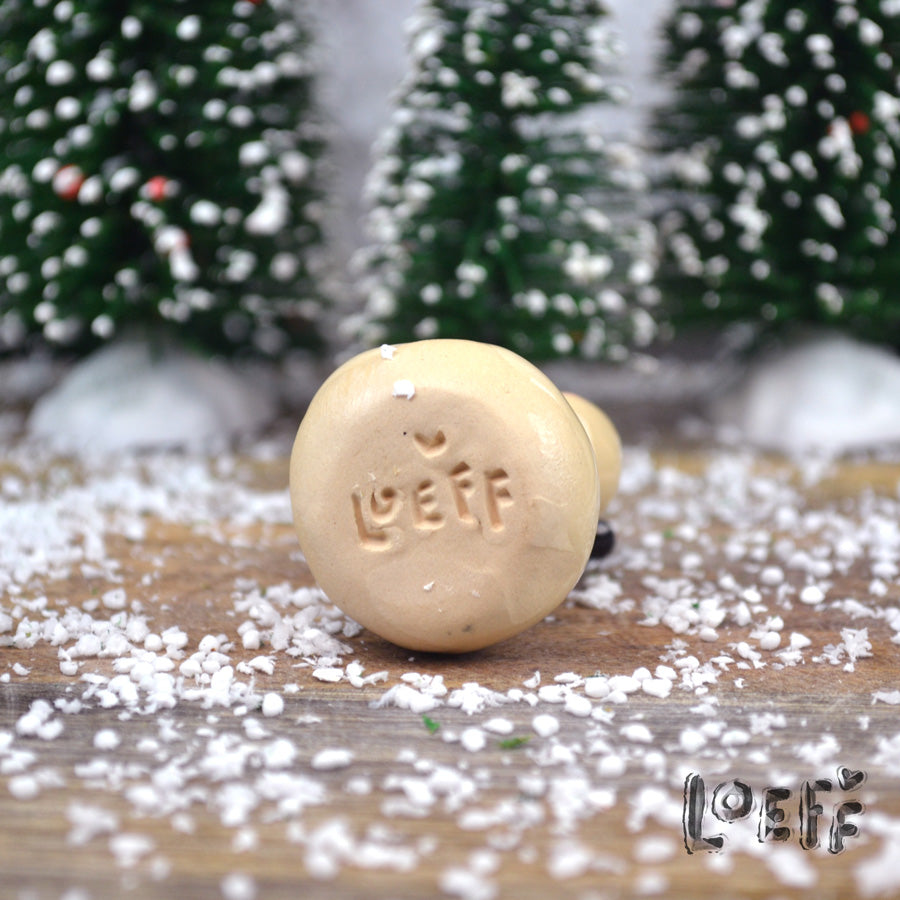 Christmas Tiny Snowpoppy Black Cat