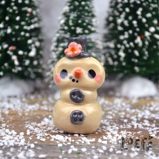 Christmas Tiny Flower Hat Snowpoppy