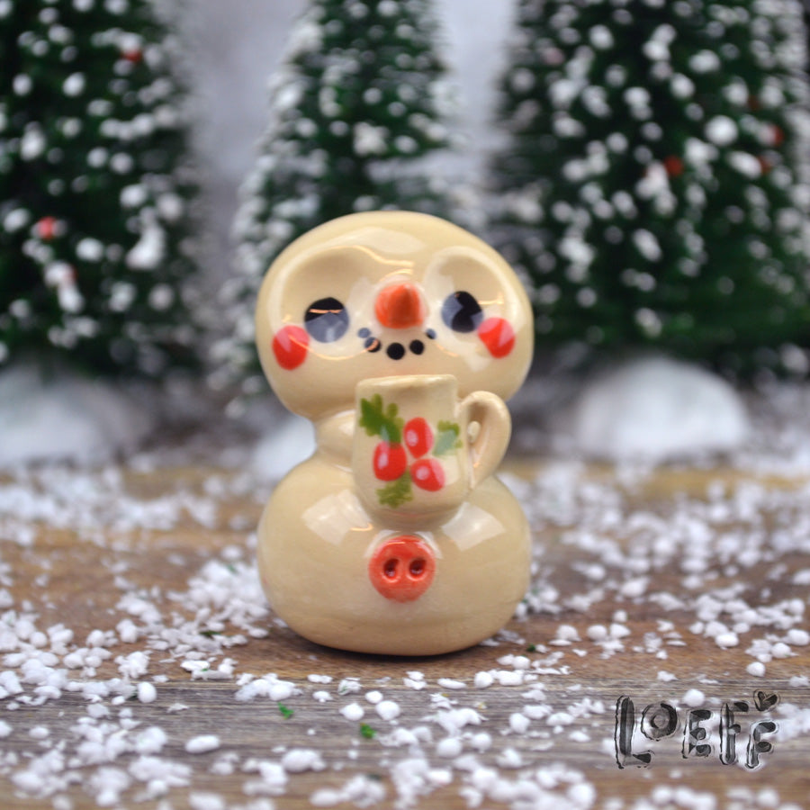 Christmas Tiny Snowpoppy Latte