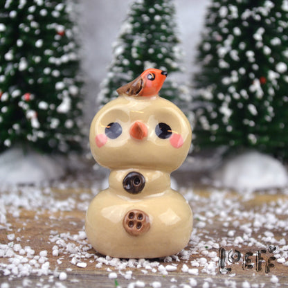 Christmas Tiny Robin Snowpoppy