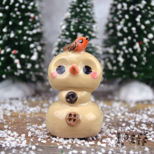 Christmas Tiny Robin Snowpoppy