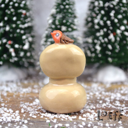 Christmas Tiny Robin Snowpoppy