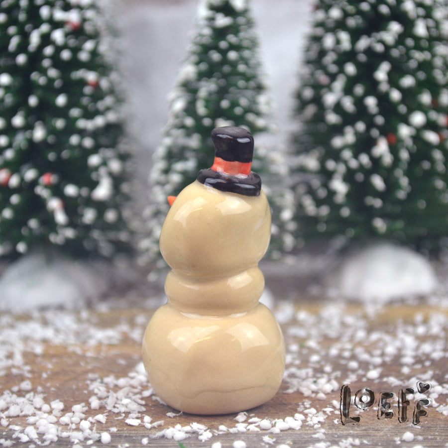 Christmas Tiny Snowpoppy Top Hat
